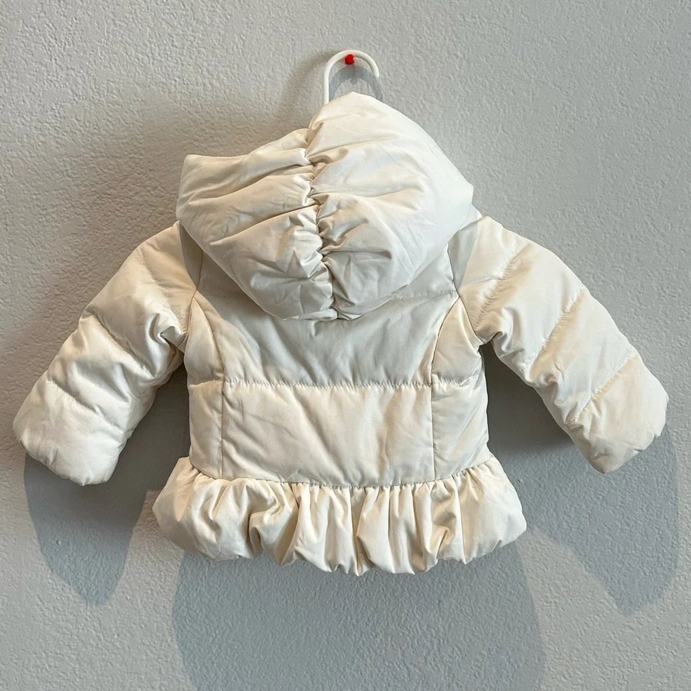 Ralph Lauren Cream Puffer Jacket for Kids - Picture 5 of 5